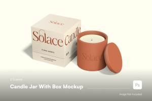 Candle Mockup