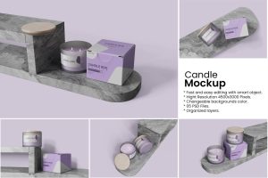 Candle Mockup