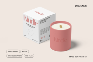 Candle Mockup