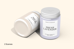 Candle Mockup