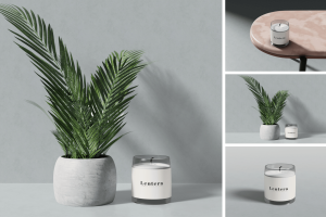 Candle Mockup
