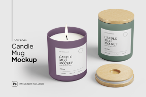 Candle Mockup
