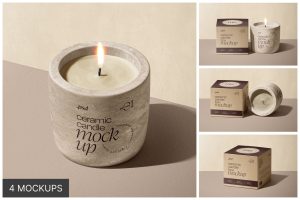 Candle Mockup