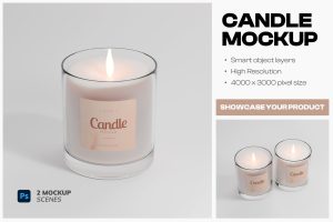 Candle Mockup