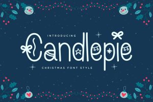 Candlepie – Christmas Font Style