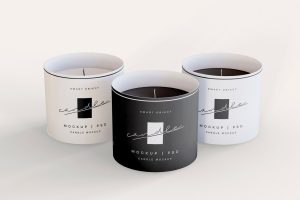 Candles Mockup