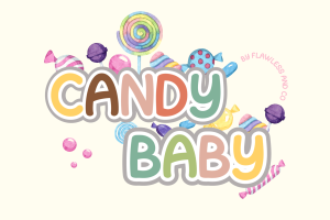 Candy Baby – Cute Cartoon Font
