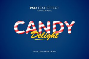 Candy Delight Text Effect