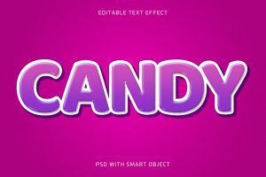 Candy Text Effect
