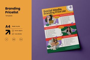 Canva Creative Studio Branding Pricelist Template