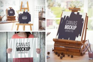 Canvas mockup