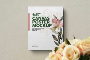Canvas Mockup 8×10