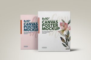 Canvas Mockup 8×10