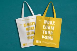 Canvas Tote Bag Mockup