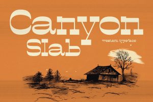 Canyon Slab – Wild West Typeface