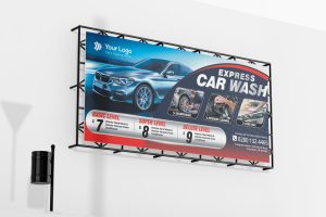 Car Wash Billboard Template