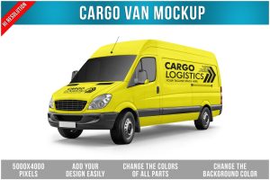 Cargo Van Mockup