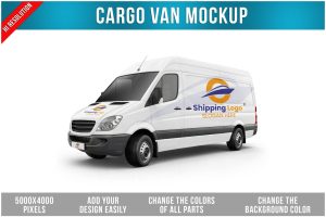 Cargo Van Mockup