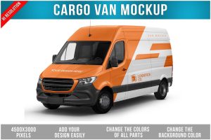 Cargo Van Mockup