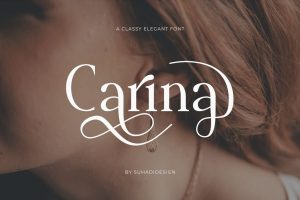 Carina classy elegant font