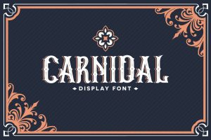 Carnidal typeface
