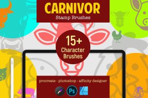 Carnivor | Stamp Brushes