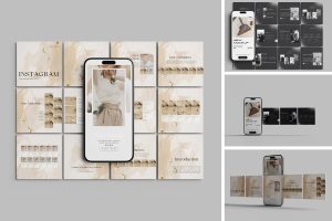 Carousel Instagram Mockup Post