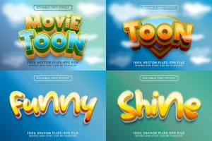 Cartoon Editable Text Effect
