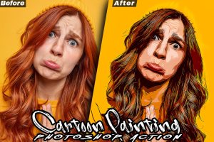 Cartoon Effect Photoshop Action