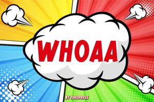 Cartoon Font – Whoaa