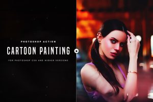 Cartoon Painting Photoshop Action