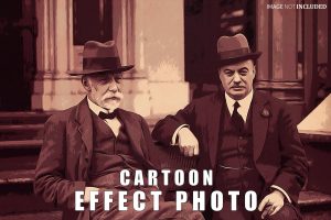 Cartoon photo effect