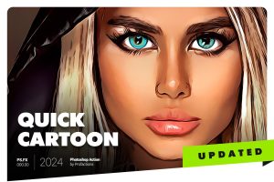 Cartoon Photoshop Action