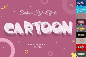 Cartoon Style Text Effects