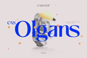 Cas Olgans – Deco Flare Sans Serif Memphis Font
