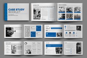 Case Study Booklet Brochure Design