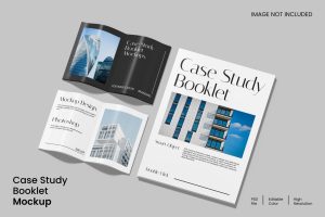Case Study Booklet Mockup