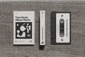 Cassette Tape Mockup