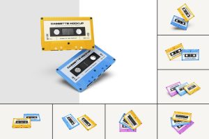 Cassette Tape Mockup Collection