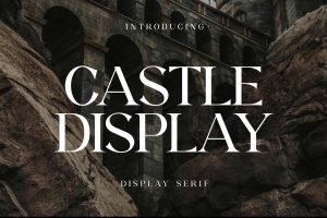 Castle Display Serif Font