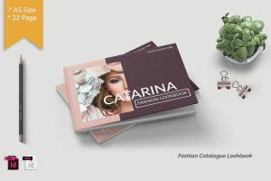 CATARINA – A5 FASHION BOOKLET TEMPLATE