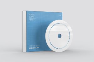 CD and Case Mockup