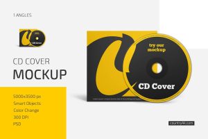 CD Cover Mockup