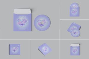 CD Envelope Mockup