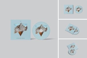 CD Envelope Mockup
