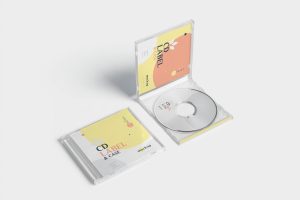 CD Label & Case Mockups