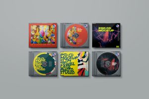 CD Mockup Jewel Case Slim Set