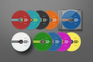 CD Mockups DVD Disk Set
