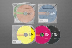 CD Mockups DVD Plastic Envelope