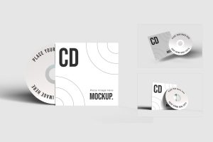 Cd Packaging Mockup